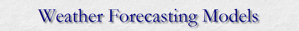 Weather Forecasting Models