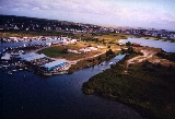 Small Boat Harbor, City of Crisfield, Somers Cove in center background