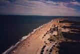 Beach looking south,Assateague Island Virginia